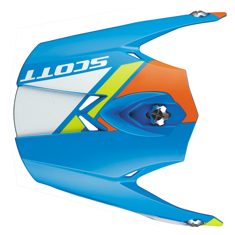 238115-3087 SCOTT PEAK FOR 350 PRO TROPHY 2015 HELMET BLUE/YELLOW PEAK FOR 350 PRO TROPHY 2015 HELMET BLUE/YELLOW Helmets Parts And Accessories 