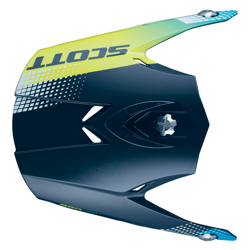 238116-1413 SCOTT PEAK FOR 350 PRO DIRT 2015 HELMET BLUE/GREEN PEAK FOR 350 PRO DIRT 2015 HELMET BLUE/GREEN Helmets Parts And Accessories 