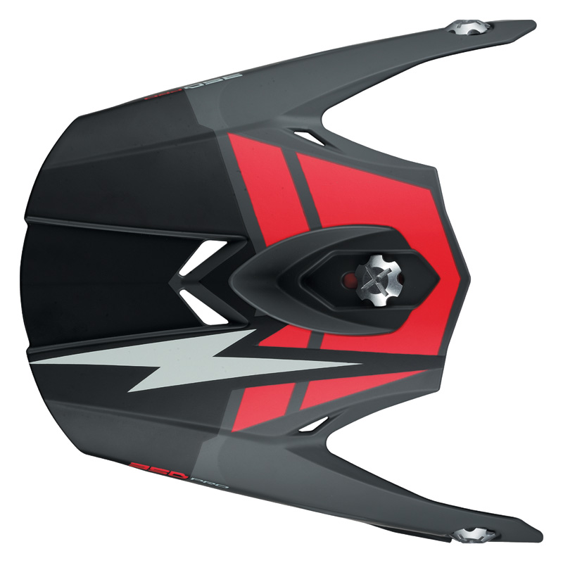 238118-4591797 SCOTT PEAK FOR 350 PRO PODIUM 2015 HELMET GREY/RED PEAK FOR 350 PRO PODIUM 2015 HELMET GREY/RED Helmets Parts And Accessories 