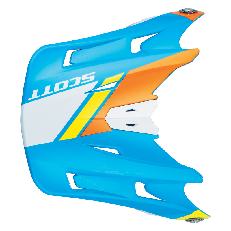 237839-3087222 SCOTT PEAK FOR 350 PRO TROPHY JUNIOR 2015 HELMET BLUE/YELLOW PEAK FOR 350 PRO TROPHY JUNIOR 2015 HELMET BLUE/YELLOW Helmets Parts And Accessories 