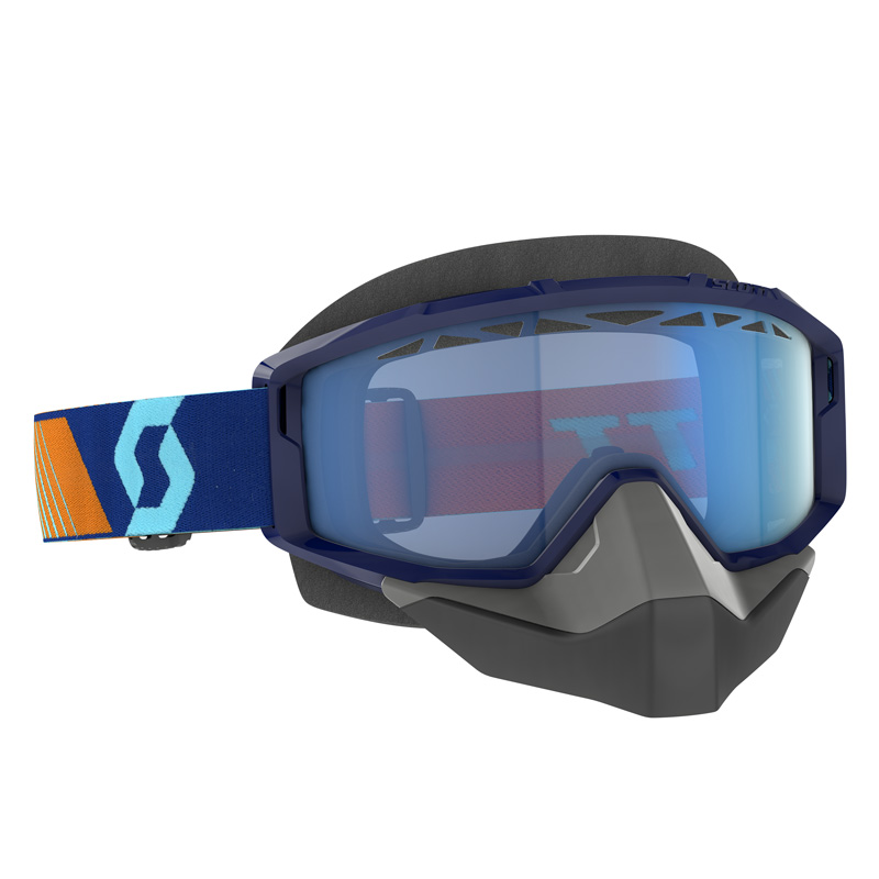 278606-7436107 SCOTT PRIMAL SNOWMOBILE GOGGLES (ROYAL BLUE/ORANGE - BLUE) PRIMAL SNOWMOBILE GOGGLES (ROYAL BLUE/ORANGE - BLUE) Snowmobile Goggles 