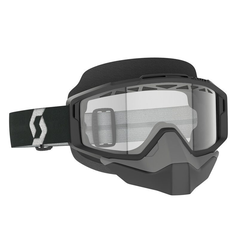 285543-1007043 SCOTT SPLIT OTG SNOWMOBILE GOGGLES (BLACK/WHITE - CLEAR) SPLIT OTG SNOWMOBILE GOGGLES (BLACK/WHITE - CLEAR) Snowmobile Goggles 