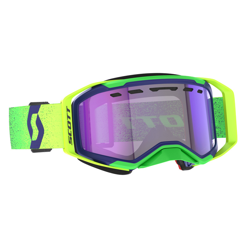 421502-7914307 SCOTT PROSPECT 2.0 SNOWMOBILE GOGGLES (MIDNIGHT PURPLE/SAFETY YELLOW - LIGHT SENSITIVE BLUE CHROME) PROSPECT 2.0 SNOWMOBILE GOGGLES (MIDNIGHT PURPLE/SAFETY YELLOW - LIGHT SENSITIVE BLUE CHROME) Snowmobile Goggles 