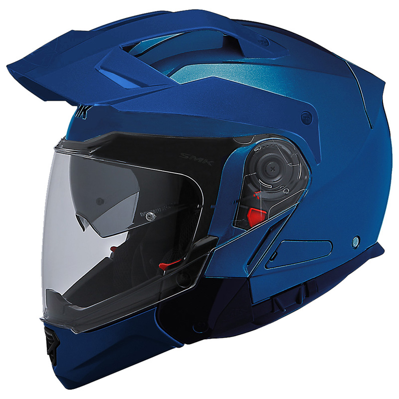 119-BGL500-8 SMK HELMETS HYBRID EVO HELMET - BLUE (4XL) HYBRID EVO HELMET - BLUE (4XL) Modular Flip-Up Helmet 