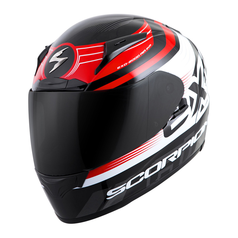 200-7242 SCORPION EXO-R2000 HELMET - FORTIS - BLACK/RED (XS) EXO-R2000 HELMET - FORTIS - BLACK/RED (XS) Full-Face Helmet 
