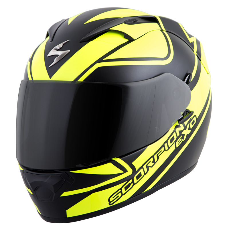 T12-3507 SCORPION EXO-T1200 HELMET - FREEWAY - BLACK/NEON YELLOW (2XL) EXO-T1200 HELMET - FREEWAY - BLACK/NEON YELLOW (2XL) Full-Face Helmet 