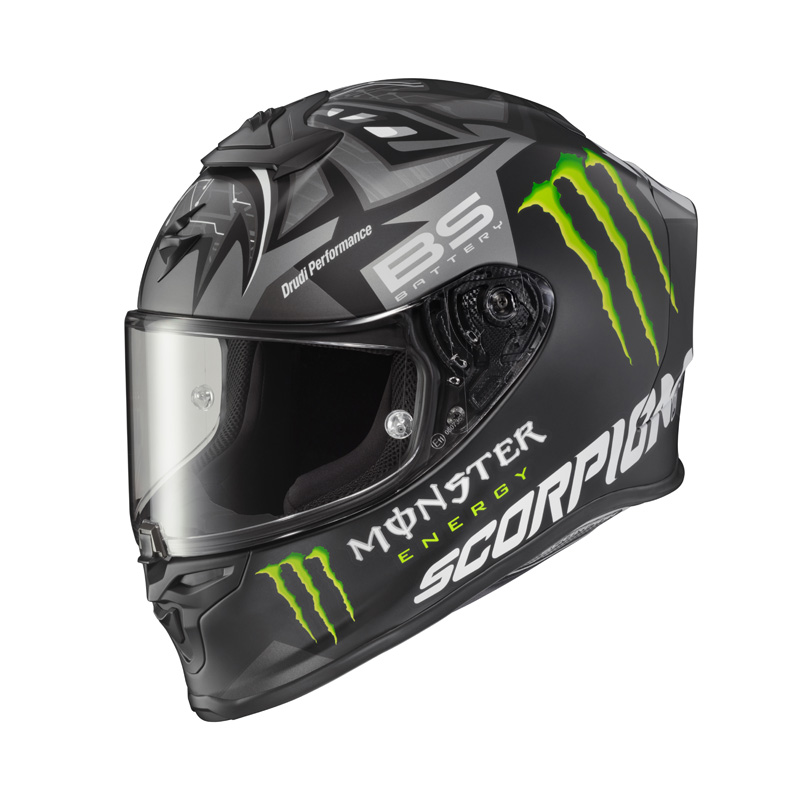 R1-4207 SCORPION EXO-R1 AIR HELMET - QUARTARARO MONSTER SILVER (3XL) EXO-R1 AIR HELMET - QUARTARARO MONSTER SILVER (3XL) Full-Face Helmet 