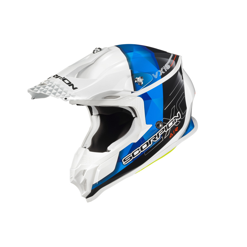 16-1033 SCORPION VX-16 HELMET - PRISM BLUE (S) VX-16 HELMET - PRISM BLUE (S) Motocross Helmet 