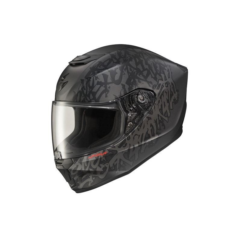 42-2107 SCORPION EXO-R420 HELMET - GRUNGE PHANTOM (2XL) EXO-R420 HELMET - GRUNGE PHANTOM (2XL) Full-Face Helmet 