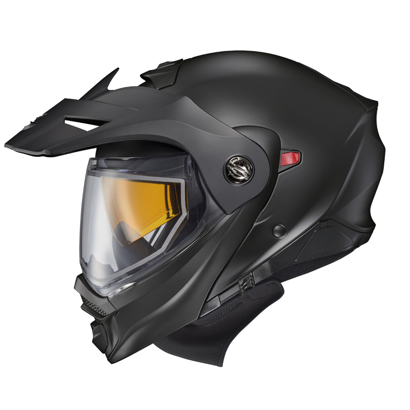 96-0108-EC SCORPION EXO-AT960 WINTER HELMET MATTE BLACK 3XL (ELECTRIC) EXO-AT960 WINTER HELMET MATTE BLACK 3XL (ELECTRIC) Modular Flip-Up Helmet 