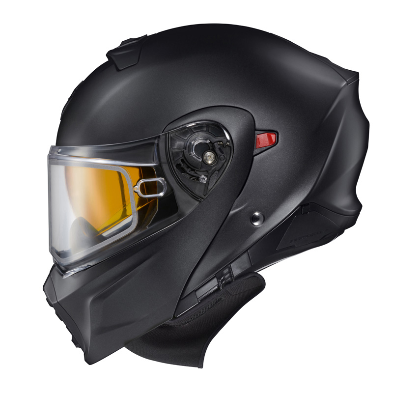 93-0108-EC SCORPION EXO-GT930 WINTER HELMET MATTE BLACK 3XL (ELECTRIC) EXO-GT930 WINTER HELMET MATTE BLACK 3XL (ELECTRIC) Modular Flip-Up Helmet 