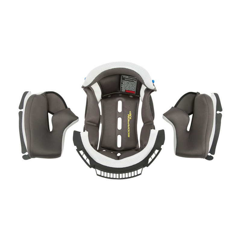 35-600-07 SCORPION LINER SET VX-35 DARK GRAY (2XL) LINER SET VX-35 DARK GRAY (2XL) Helmets Parts And Accessories 