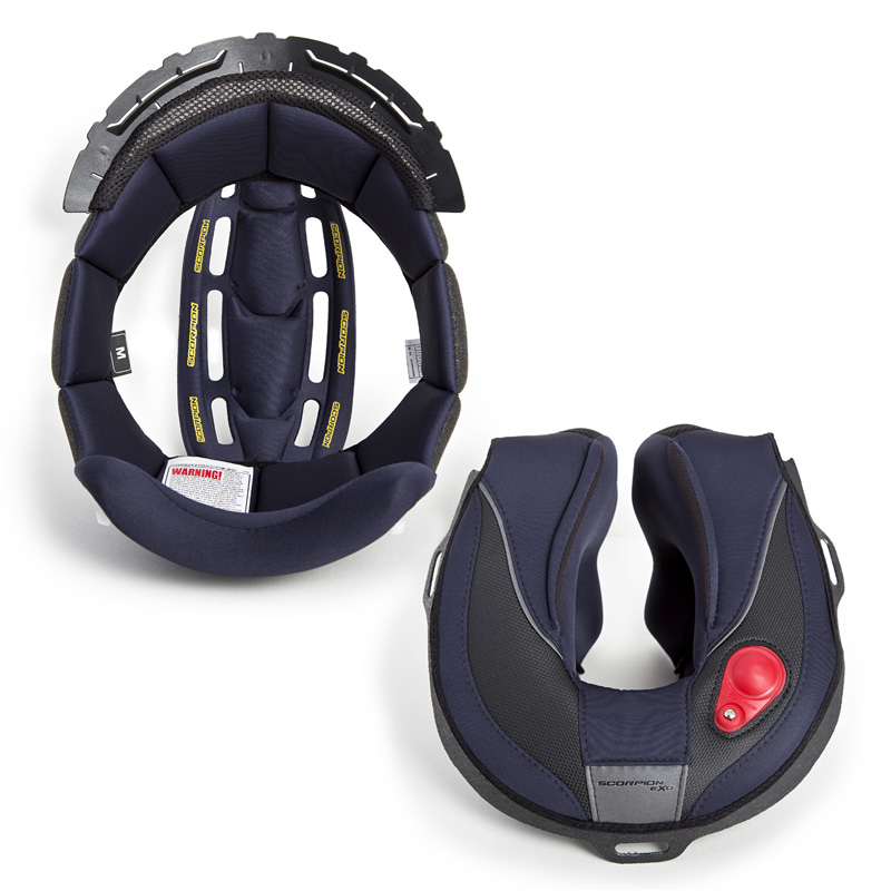 30-600-07 SCORPION LINER SET EXO-GT3000 LINER SET EXO-GT3000 Helmets Parts And Accessories 