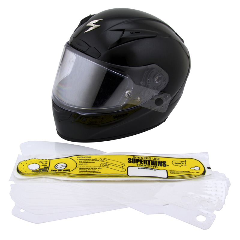 52-530-50 SCORPION TEAR-OFFS EXO-R2000 (10 PCS) TEAR-OFFS EXO-R2000 (10 PCS) Helmets Parts And Accessories 
