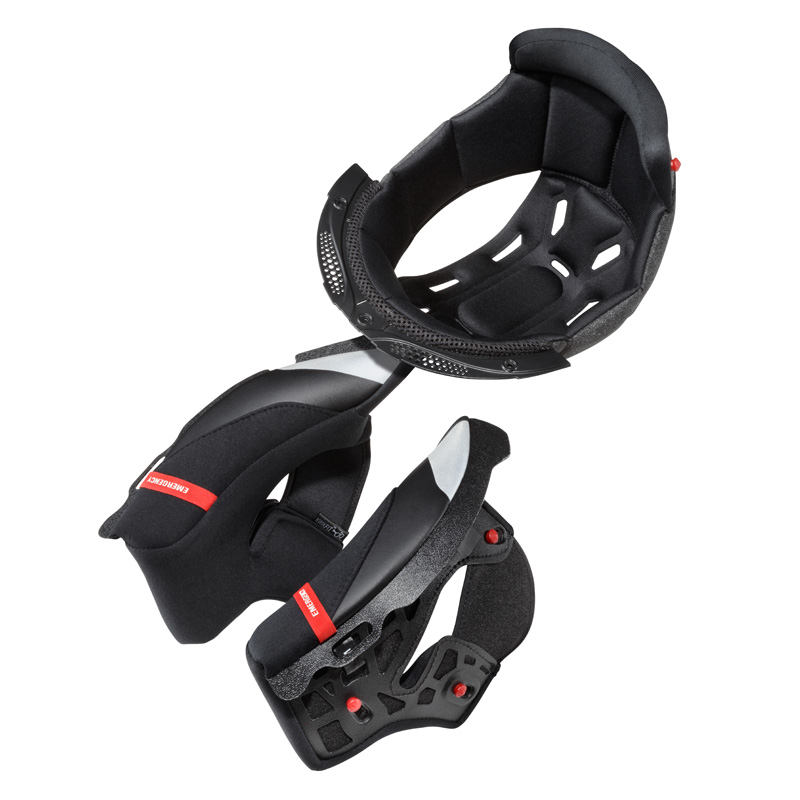 52-600-09 SCORPION LINER/CHEEK PAD KIT KW3 EXO-T520 (3X) LINER/CHEEK PAD KIT KW3 EXO-T520 (3X) Helmets Parts And Accessories 