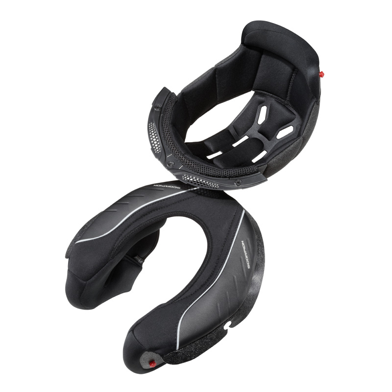 93-600-08 SCORPION LINER/CHEEK PAD KIT KW3 EXO-GT930 (3X) LINER/CHEEK PAD KIT KW3 EXO-GT930 (3X) Helmets Parts And Accessories 