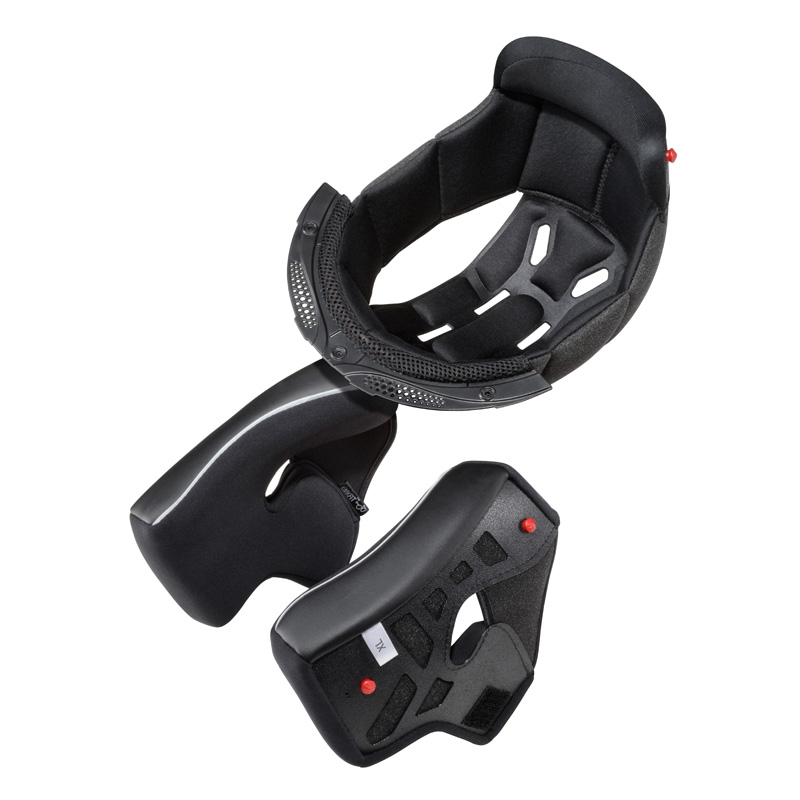 HX1-600-08 SCORPION LINER/CHEEK PAD KIT KW3 EXO-HX1 (3X) LINER/CHEEK PAD KIT KW3 EXO-HX1 (3X) Helmets Parts And Accessories 