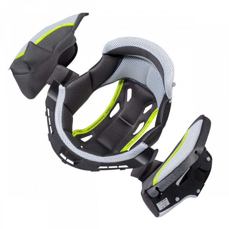 16-600-07 SCORPION VX-16 KW II LINER/CHEEK PAD KIT (2XL) VX-16 KW II LINER/CHEEK PAD KIT (2XL) Helmets Parts And Accessories 
