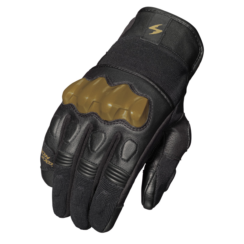 G40-088 SCORPION HYBRID AIR GLOVES - BLACK/GOLD (3XL) HYBRID AIR GLOVES - BLACK/GOLD (3XL) Gloves 