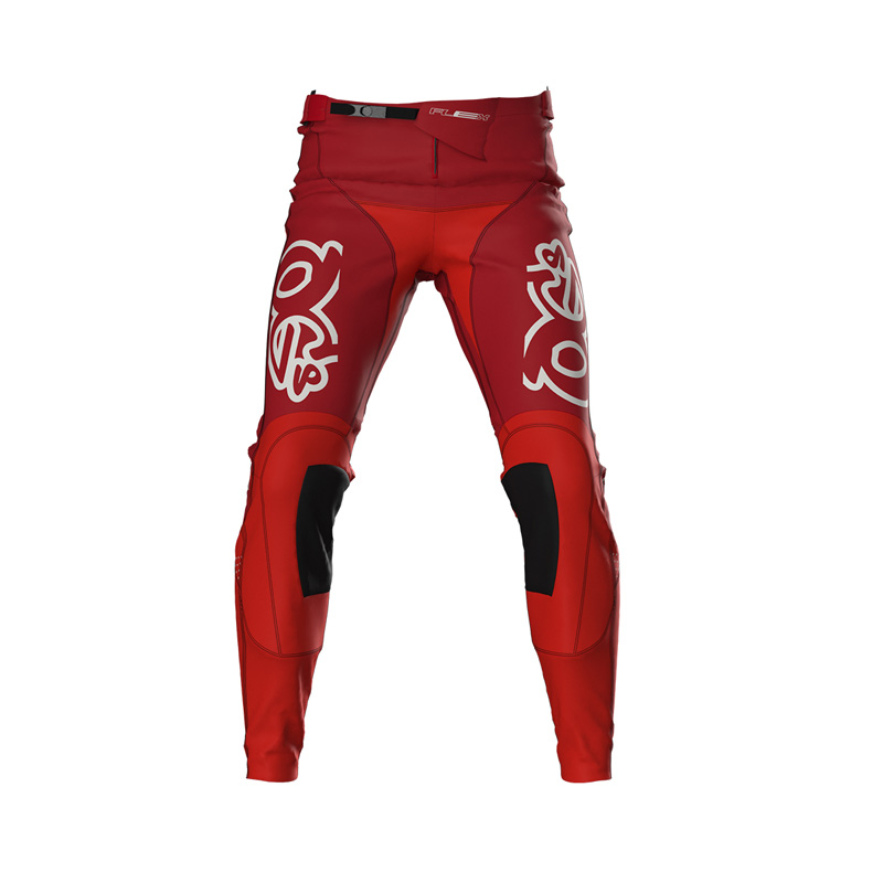 RED-FP-26-Y28 OGS FLEX MX JUNIOR PANTS RED (28) FLEX MX JUNIOR PANTS RED (28) Jerseys 