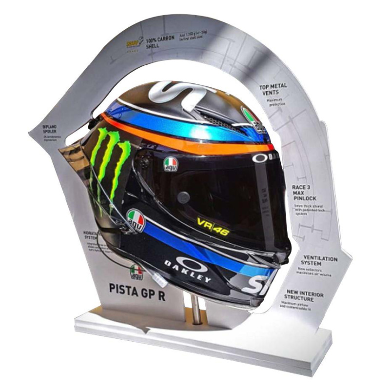 POP020012-999 AGV FRENCH PISTA GP-R DISPLAY 50X50CM FRENCH PISTA GP-R DISPLAY 50X50CM Promotional Items 