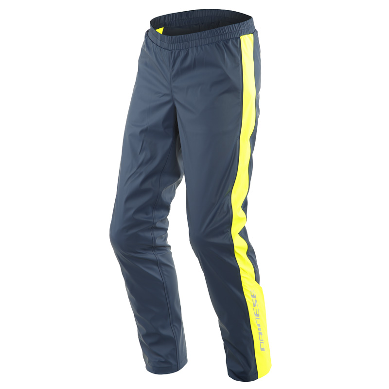 1634298-87E-XXXL DAINESE STORM 2 UNISEX PANTS - BLACK-IRIS/FLUO-YELLOW (3XL) STORM 2 UNISEX PANTS - BLACK-IRIS/FLUO-YELLOW (3XL) Rain Wear 