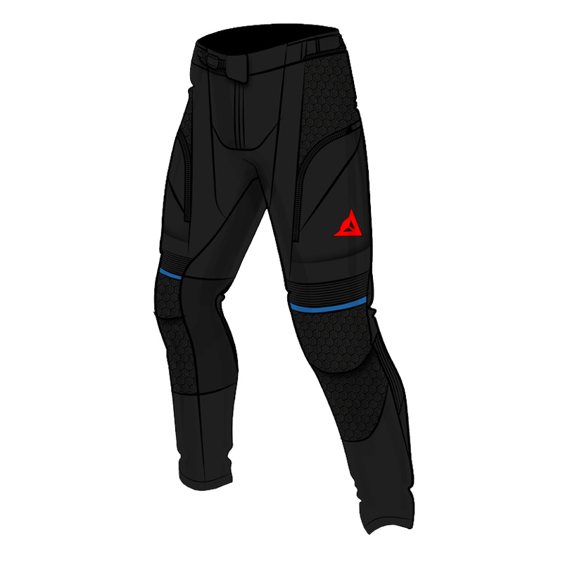 16700006-D01-64 DAINESE SUPER ADVENTURE ABSOLUTESHELL PANTS BLACK/BLUE 64 SUPER ADVENTURE ABSOLUTESHELL PANTS BLACK/BLUE 64 Pants 