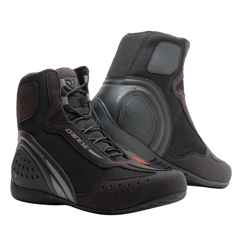 1775205-685-46 DAINESE MOTORSHOE D1 DWP BOOTS - BLACK/BLACK/ANTHRACITE (46) MOTORSHOE D1 DWP BOOTS - BLACK/BLACK/ANTHRACITE (46) Boots 