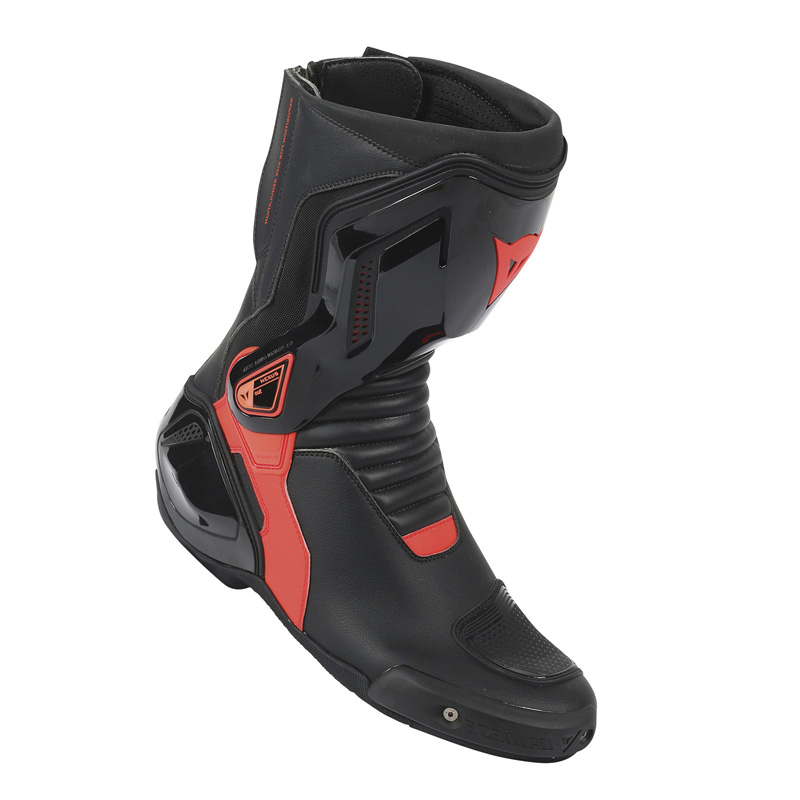 1795200-628-47 DAINESE NEXUS BOOTS - BLACK/FLUO RED (47) NEXUS BOOTS - BLACK/FLUO RED (47) Boots 