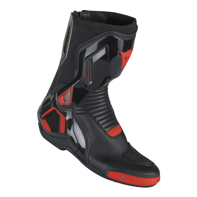 1795208-628-47 DAINESE COURSE D1 OUT BOOTS - BLACK/FLUO RED (47) COURSE D1 OUT BOOTS - BLACK/FLUO RED (47) Boots 