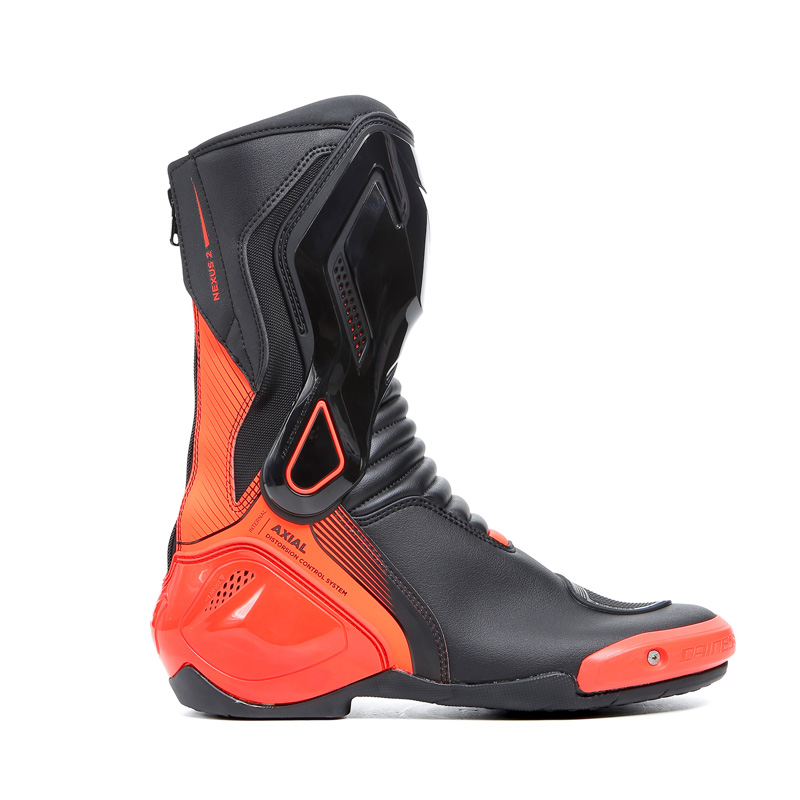 1795229-628-47 DAINESE NEXUS 2 BOOTS - BLACK/FLUO RED (47) NEXUS 2 BOOTS - BLACK/FLUO RED (47) Boots 