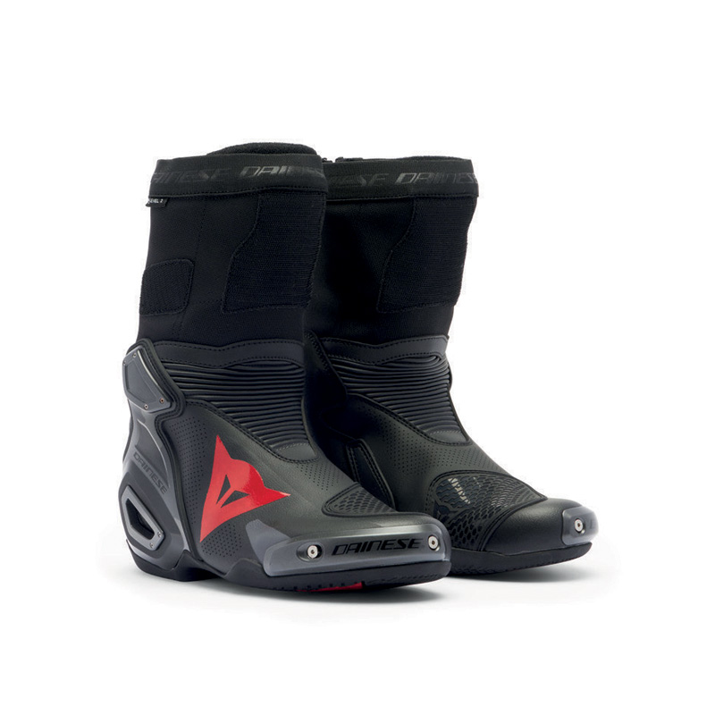 17900053-P75-47-1 17900053-P75-47 DAINESE AXIAL 2 AIR BOOTS BLACK/BLACK/FLUO-RED 47 AXIAL 2 AIR BOOTS BLACK/BLACK/FLUO-RED 47