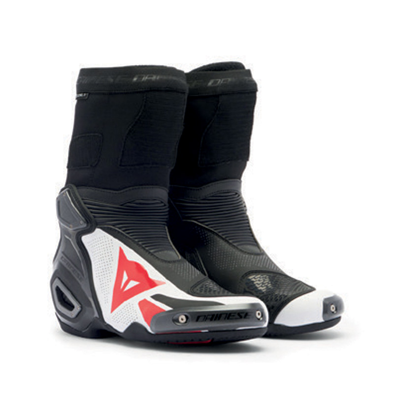17900053-V78-47 DAINESE AXIAL 2 AIR BOOTS BLACK/WHITE/LAVA-RED 47 AXIAL 2 AIR BOOTS BLACK/WHITE/LAVA-RED 47 Boots 