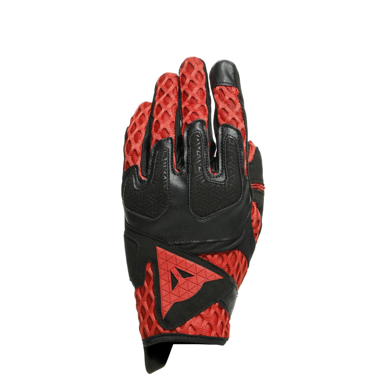 1815944-606-XL DAINESE AIR-MAZE UNISEX GLOVES - BLACK/RED (XL) AIR-MAZE UNISEX GLOVES - BLACK/RED (XL) Gloves 