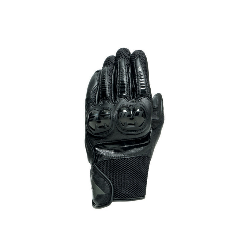 1815934-631-XXXS DAINESE MIG 3 UNISEX LEATHER GLOVES - BLACK/BLACK (3XS) MIG 3 UNISEX LEATHER GLOVES - BLACK/BLACK (3XS) Gloves 