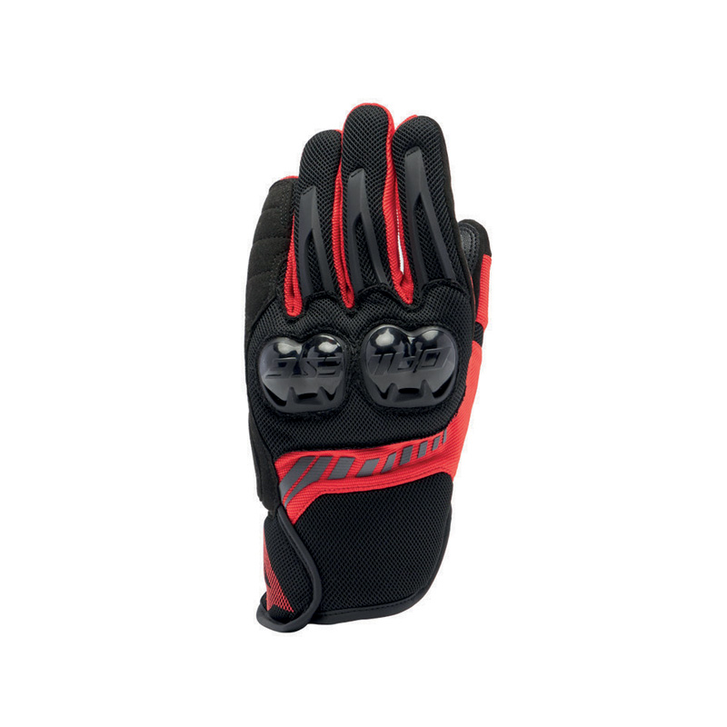 1815961-B78-XXXL DAINESE MIG 3 AIR TEX GLOVES - BLACK/RED (3XL) MIG 3 AIR TEX GLOVES - BLACK/RED (3XL) Gloves 