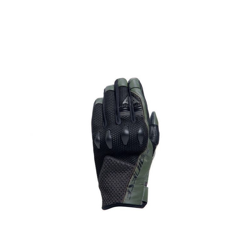 1815968-70H-L DAINESE KARAKUM ERGO-TEK GLOVES - BLACK/ARMY-GREEN (L) KARAKUM ERGO-TEK GLOVES - BLACK/ARMY-GREEN (L) Gloves 