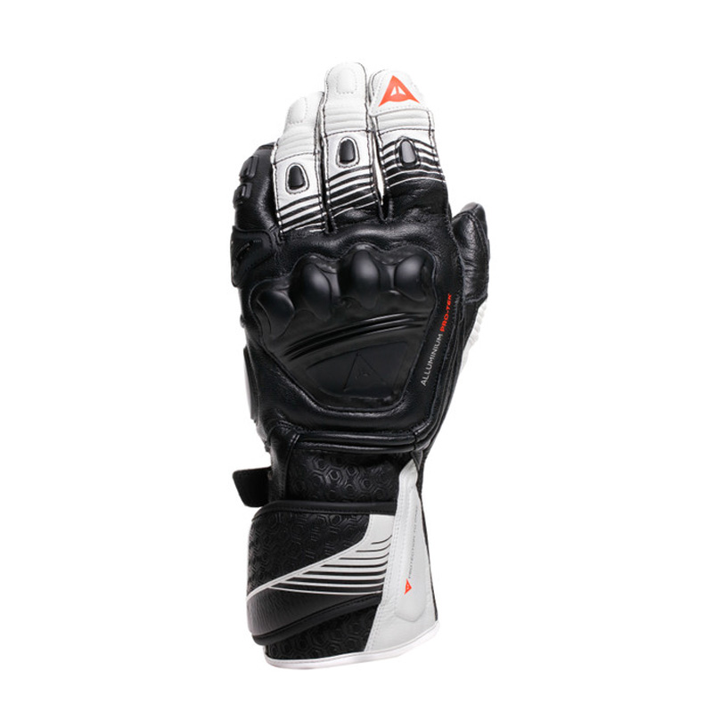 18100025-N32-XXL DAINESE FIERO METAL GLOVES BLACK/WHITE/RED FLUO XXL FIERO METAL GLOVES BLACK/WHITE/RED FLUO XXL Gloves 