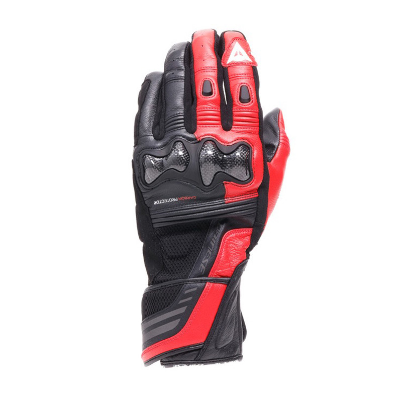 18100047-B78-XXXL DAINESE REACTO CARBON LONG GLOVES BLACK/RED LAVA XXXL REACTO CARBON LONG GLOVES BLACK/RED LAVA XXXL Gloves 