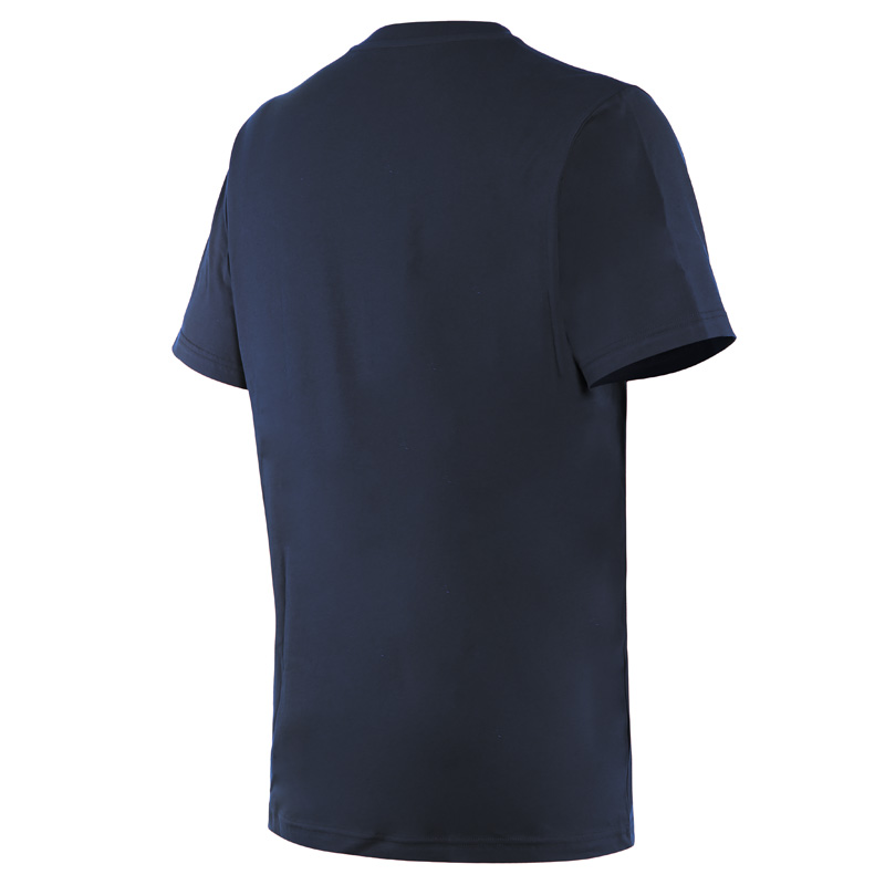 1896808-09D-XL dainese PADDOCK LONG T-SHIRT BLACK-IRIS/WHITE PADDOCK LONG T-SHIRT - BLACK-IRIS/WHITE (XL)