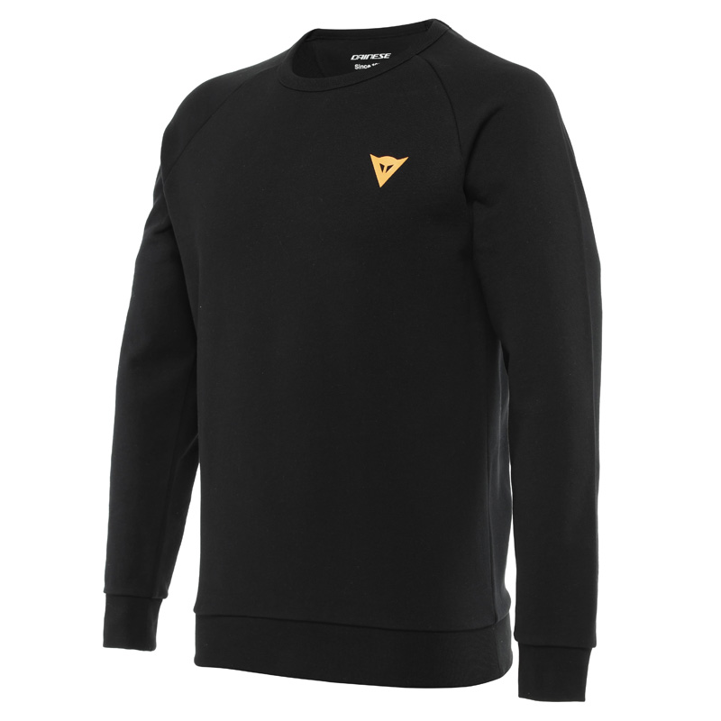 1896857-614-L DAINESE VERTICAL SWEATSHIRT - BLACK/ORANGE (L) VERTICAL SWEATSHIRT - BLACK/ORANGE (L) Casual Clothes 