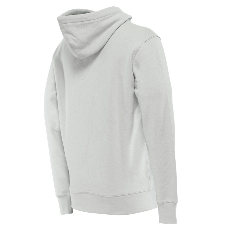 1896862-38G-XL dainese FADE HOODIE GLAC GRAY/DARK GRAY/RED XL FADE HOODIE - GLACIER GRAY/DARK GRAY/RED (XL)