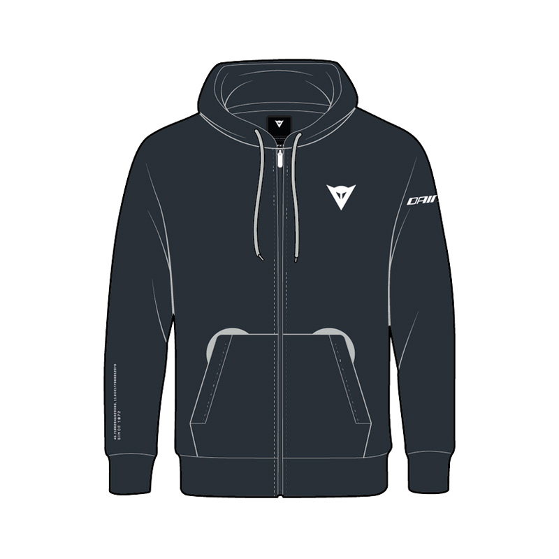 18900072-995-XXXL DAINESE SPEED DEMON FULL-ZIP HOODIE CARBON XXXL SPEED DEMON FULL-ZIP HOODIE CARBON XXXL Casual Clothes 