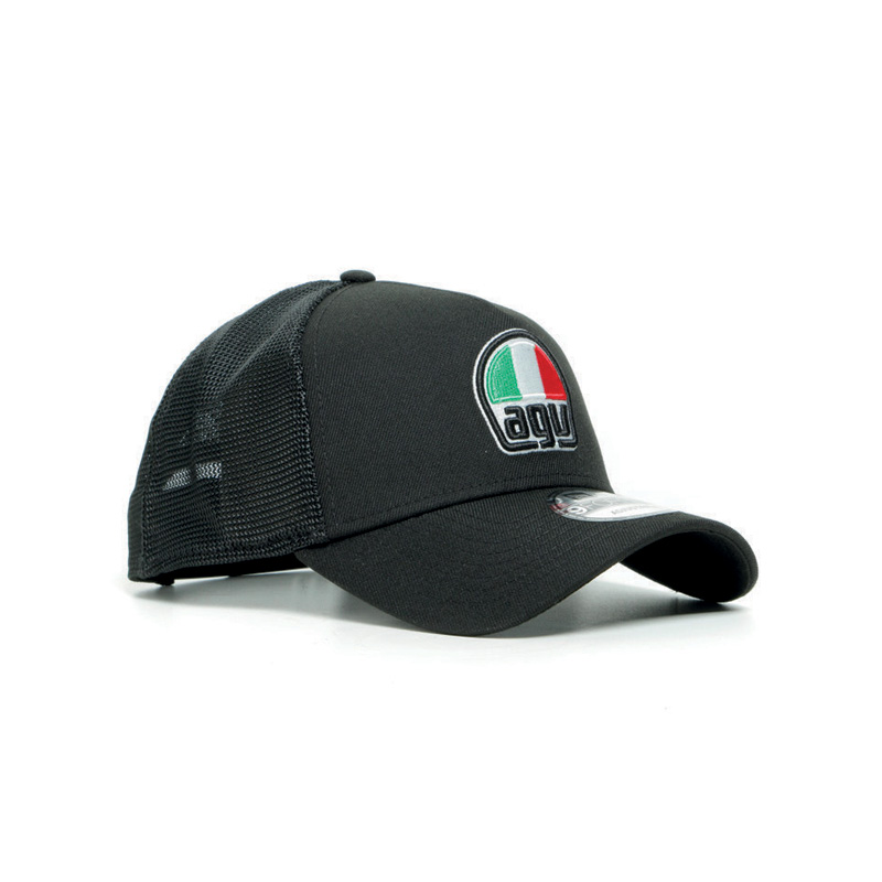 1990083-001-N DAINESE AGV 9FORTY TRUCKER SNAPBACK CAP BLACK AGV 9FORTY TRUCKER SNAPBACK CAP BLACK Casual Clothes 