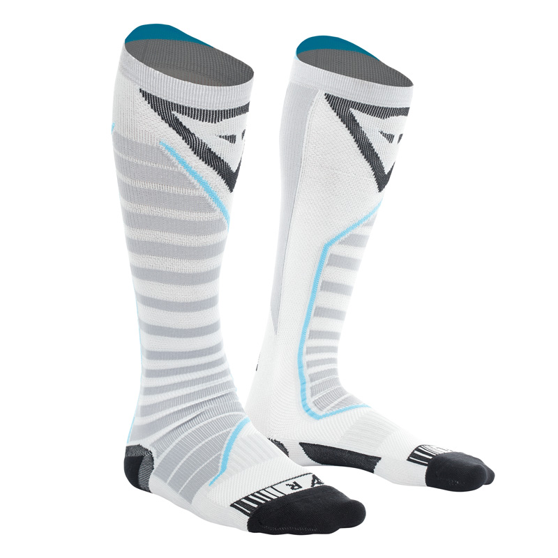 1996271-607-4547 DAINESE DRY LONG SOCKS - BALCK/BLUE (4547) DRY LONG SOCKS - BALCK/BLUE (4547) Technical Underwear 