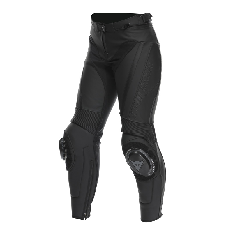 15500006-631-52 DAINESE DELTA 4 LEATHER PANTS WMN - NOIR (52) DELTA 4 LEATHER PANTS WMN - NOIR (52) Pants 