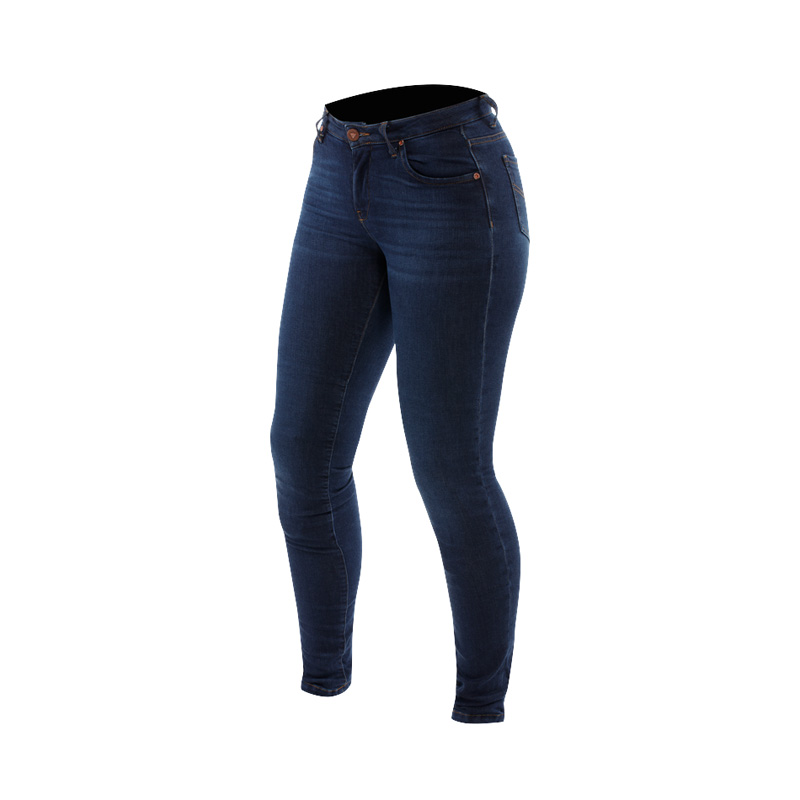 17500018-008-36 DAINESE DENIM SKINNY PANTS WOMEN BLUE 36 DENIM SKINNY PANTS WOMEN BLUE 36 Pants 