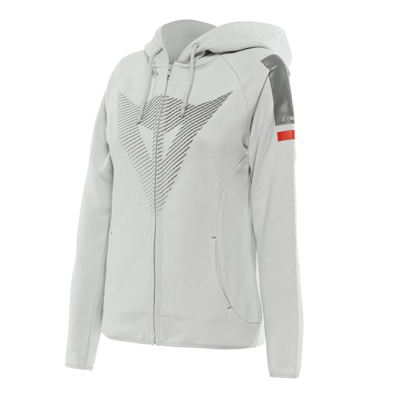 2896859-38G-L DAINESE FADE LADY FULL-ZIP HOODIE - GLACIER GRAY/DARK GRAY/RED (L) FADE LADY FULL-ZIP HOODIE - GLACIER GRAY/DARK GRAY/RED (L) Casual Clothes 