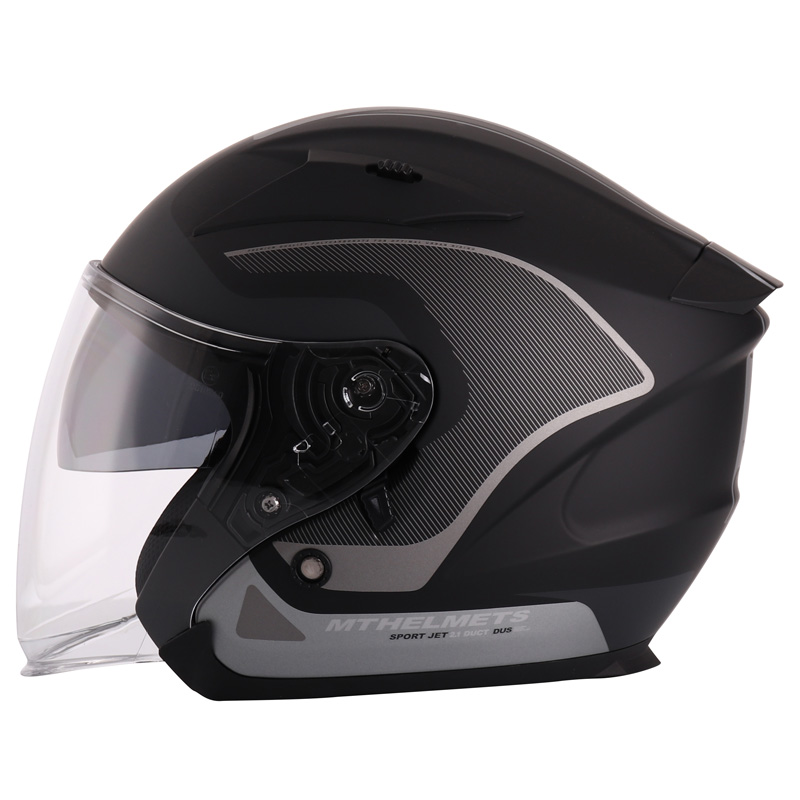 IT-028-104 MT HELMETS AVENUE SV HELMET - CROSSROAD MATTE BLACK/GREY (S) AVENUE SV HELMET - CROSSROAD MATTE BLACK/GREY (S) Open-Face Helmet 