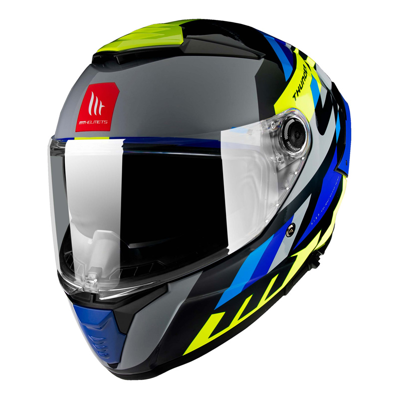 IT-029-129 MT HELMETS THUNDER 4 -V HELMET - ERGO - BLUE (3XL) THUNDER 4 -V HELMET - ERGO - BLUE (3XL) Full-Face Helmet 